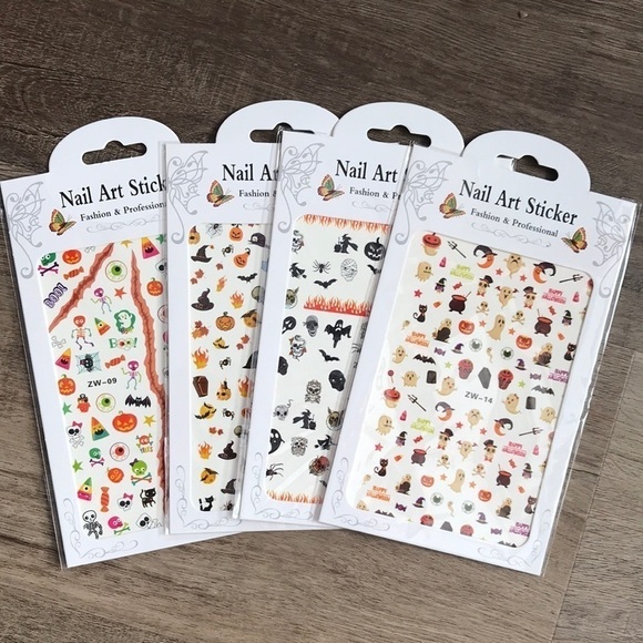 HALLOWEEN nail art stickers - Picture 1 of 7
